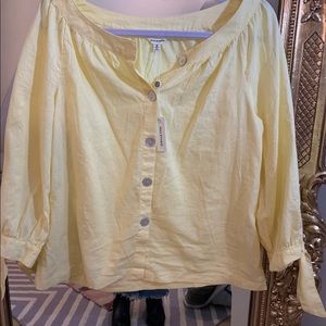 NWT Max Studio Button Down Blouse